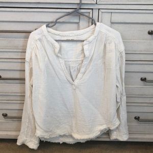Free people off white tunic top